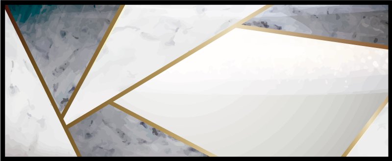 Tapete vinílico texturas detalhes geométricos em mármore - TenStickers