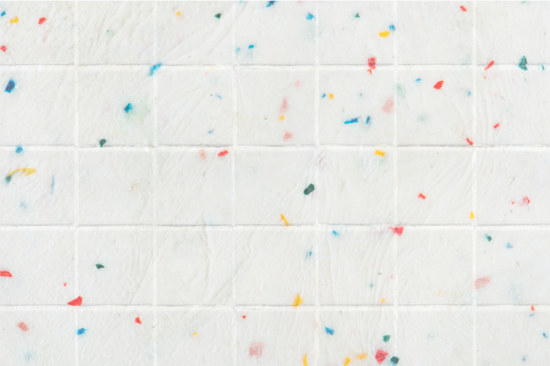 Tapete moderno de azulejos coloridos - TenStickers