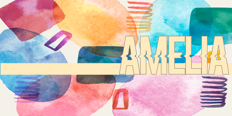 Tapete vinílico com nome nome personalizado - TenStickers