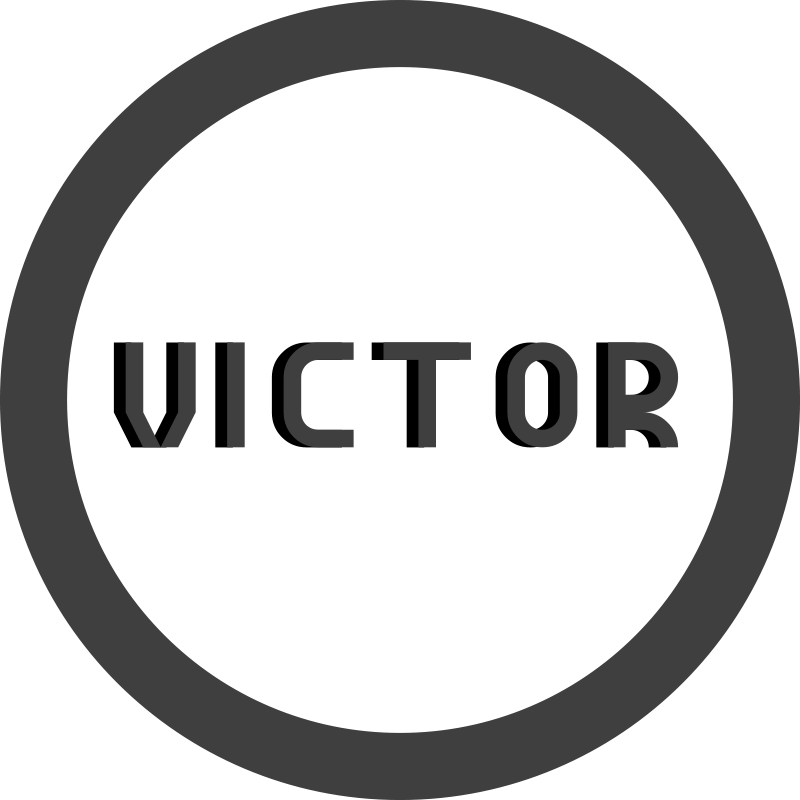 Tapete vinílico com nome monograma personalizado - TenStickers