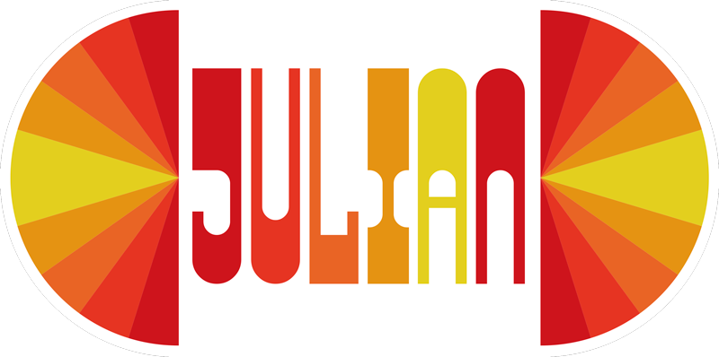 Tapete vinílico com nome retrô personalizado - TenStickers