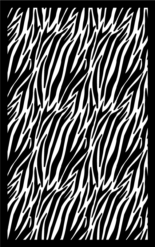 Tapete de vinil com estampa animal com efeito zebra - TenStickers