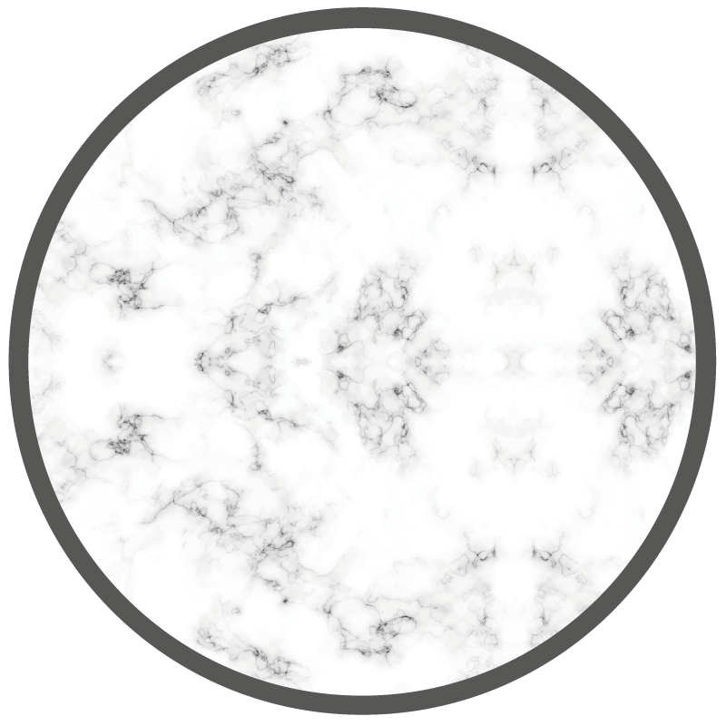Tapete de vinil mármore circular - TenStickers