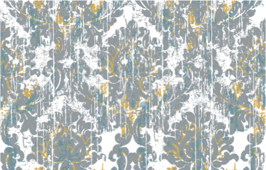 Tapete vinílico mosaico composição abstrata em mosaico - TenStickers