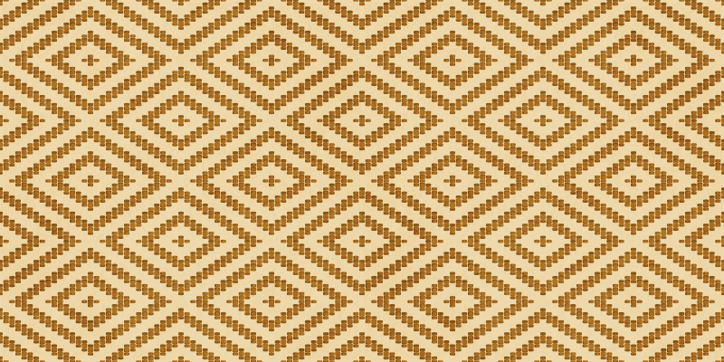 Tapete vinílico geométricas estilo texturizado de diamante - TenStickers