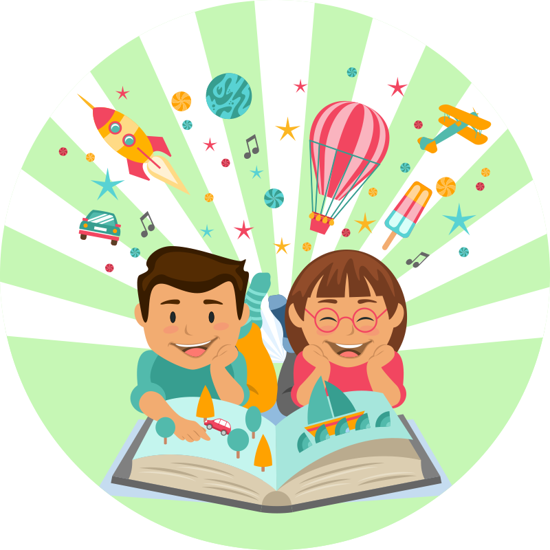 Educação infantil tapete de vinil infantil - TenStickers