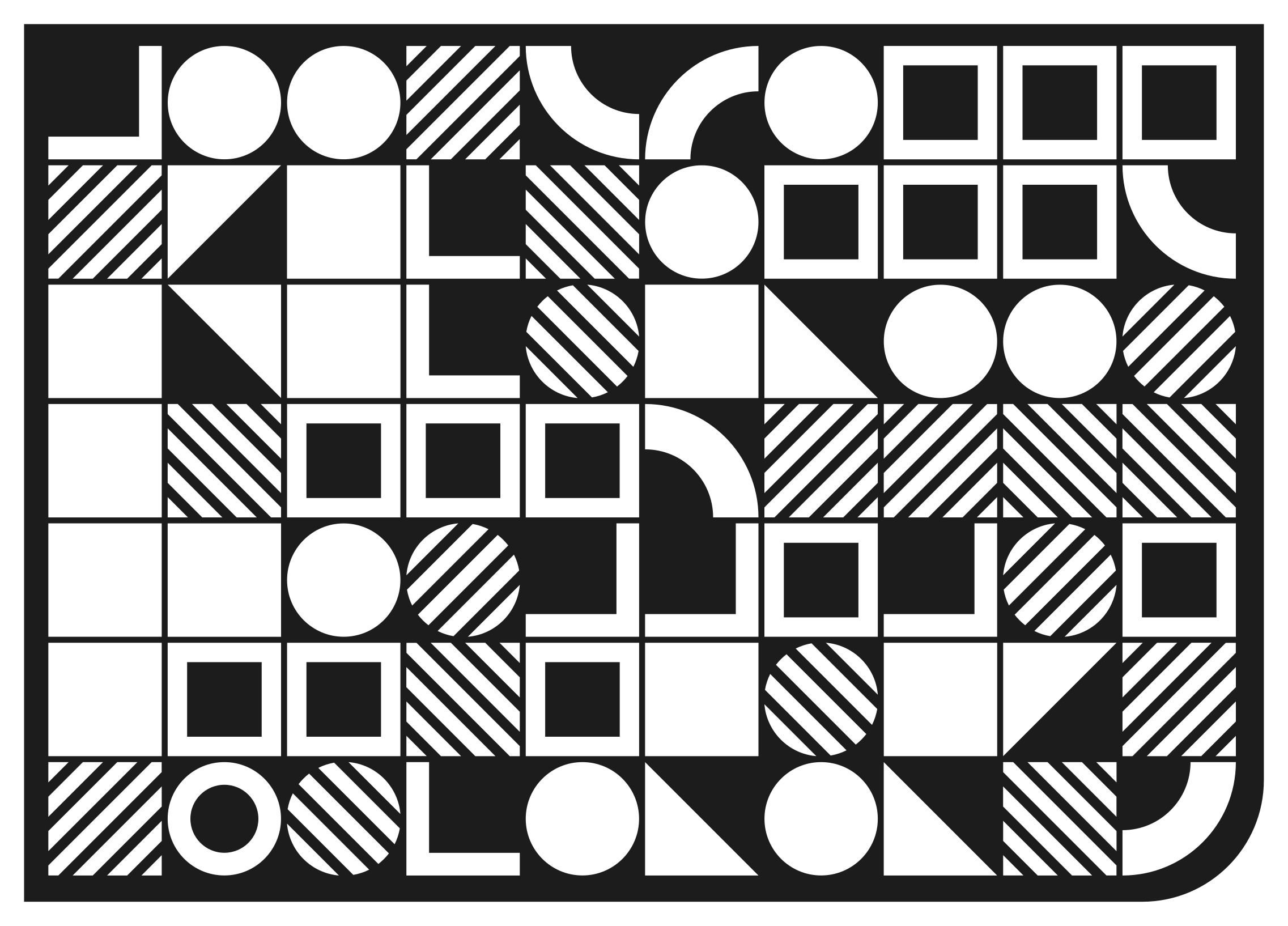 Tapete moderno de produtoabstrato - TenStickers