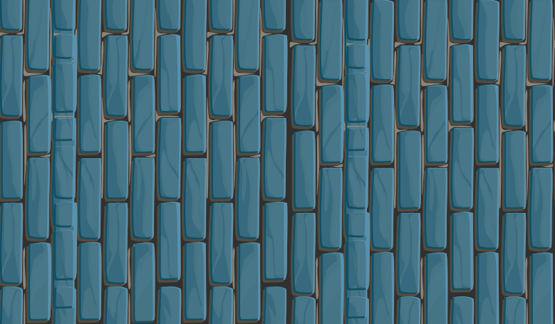 Ladrilhos retangulares de mosaico - TenStickers