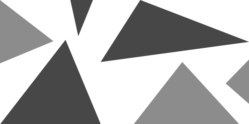 Tapetes geométricos de vinil com triângulo cinza - TenStickers