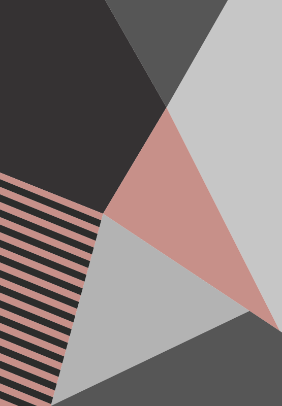 Tapete vinílico para gabinete Azulejo moderno geométrico rosa e c - TenStickers