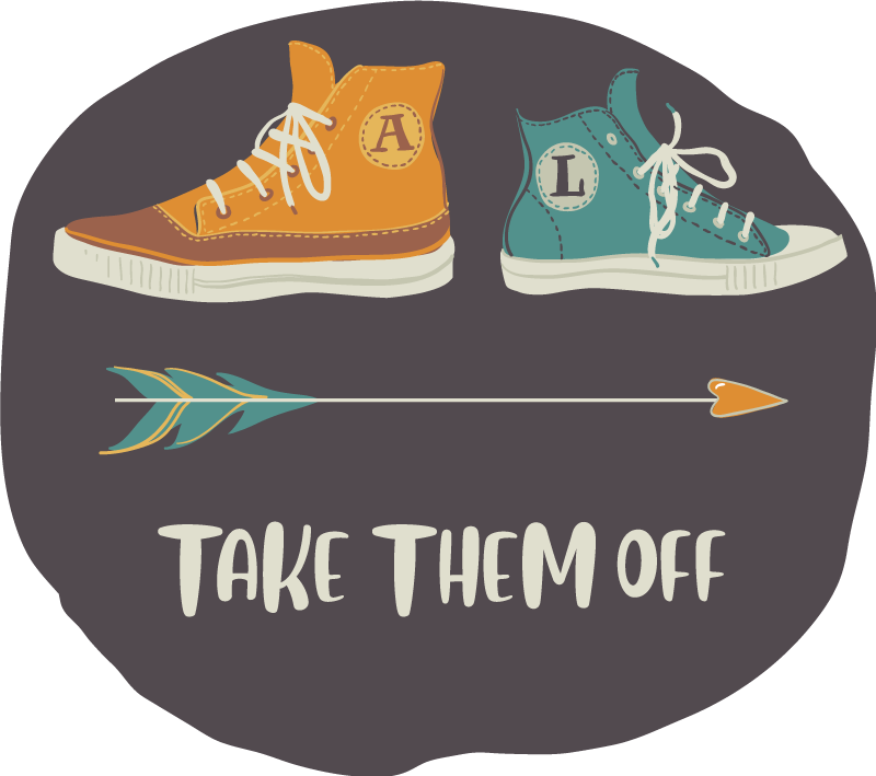 Tapete vinílico frases e textos tire-os - TenStickers