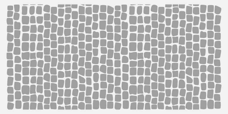 Tapete vinílico azulejos treliça monocromática - TenStickers