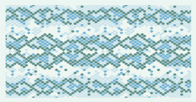 Tapete de vinil com estampa de cobra azul com estampa animal - TenStickers