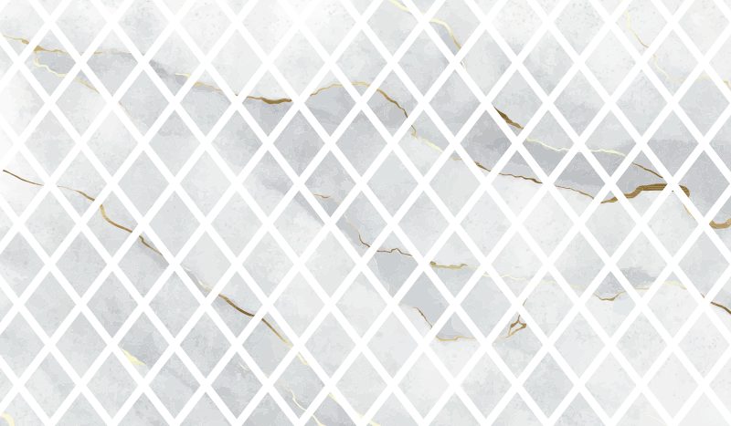 Ladrilhos de pedra diamante e beija - TenStickers