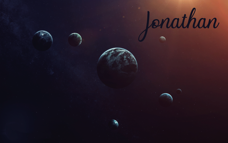 Tapete personalizado do sistema solar - TenStickers