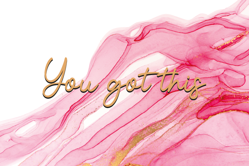 Tapete de vinil rosa aquarela personalizado - TenStickers