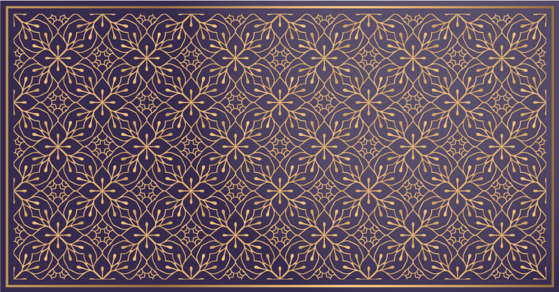 Tapete vinílico flores e plantas conceito floral elegante - TenStickers