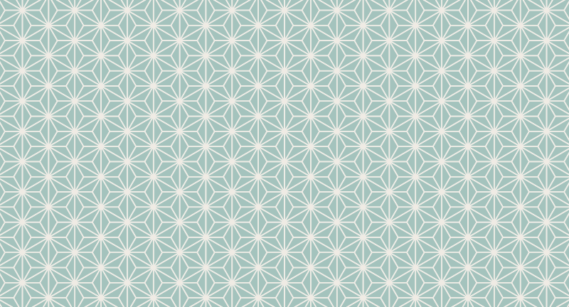 Tapete vinílico geométricas explosão de estrela verde - TenStickers