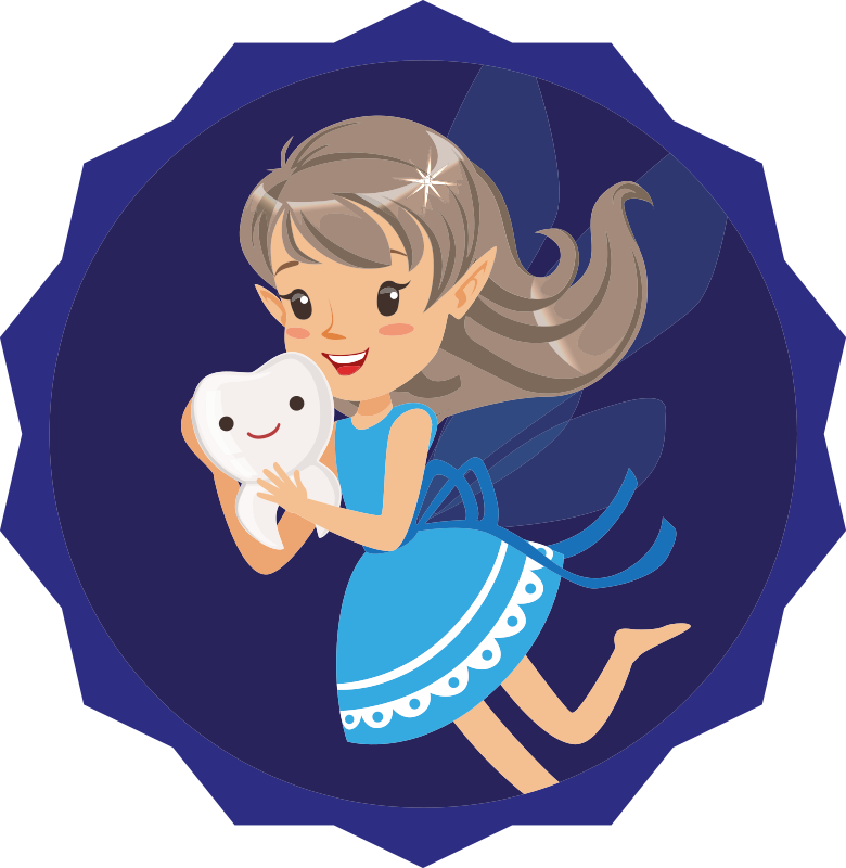 Tapete vinílico criança aventura da fada do dente - TenStickers