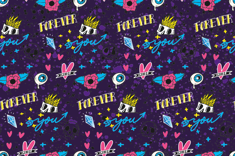 Tapete vinílico criança para sempre você projeta - TenStickers