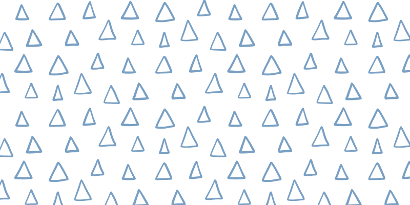 Triângulos nórdicos tapetes geométricos - TenStickers