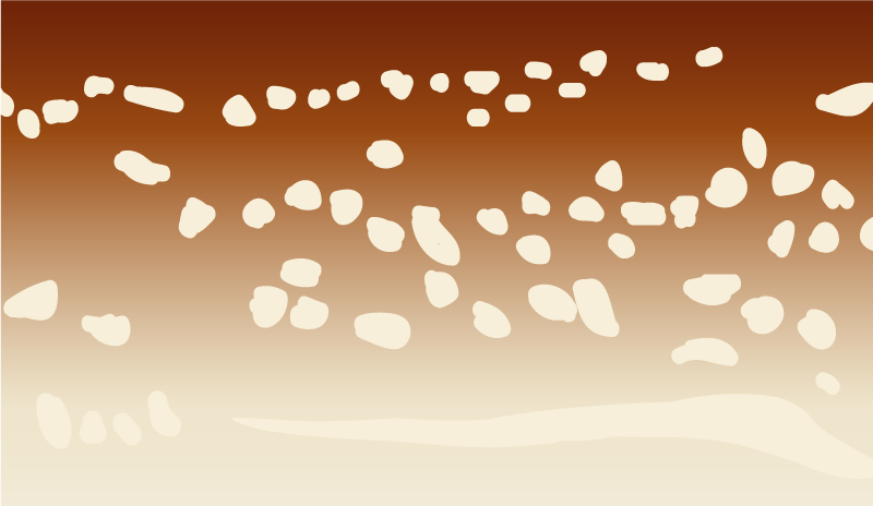 Tapete de vinil com estampa animal de pele de veado - TenStickers