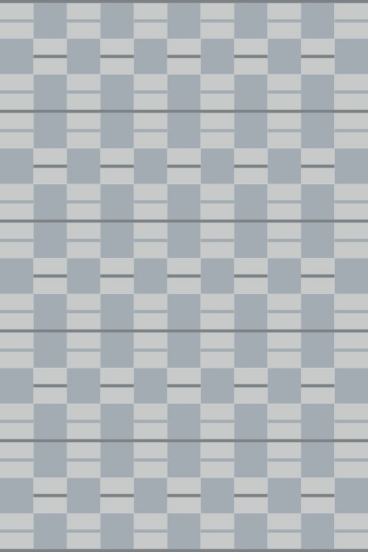 Tapete vinílico sala de estar quadrados com padrão cinza - TenStickers