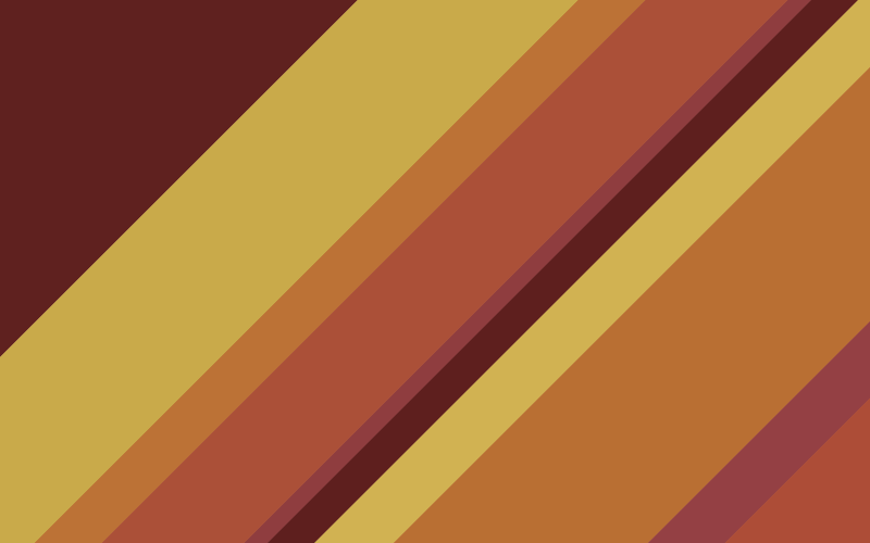 Tapete vintage paleta arco-íris pop dos anos 70 - TenStickers