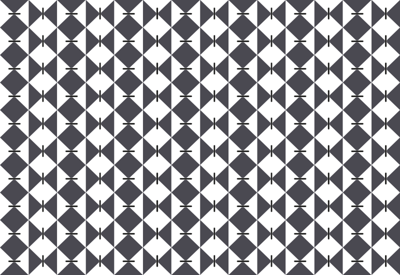 Tapete vinílico geométricas padrão de diamante moderno - TenStickers