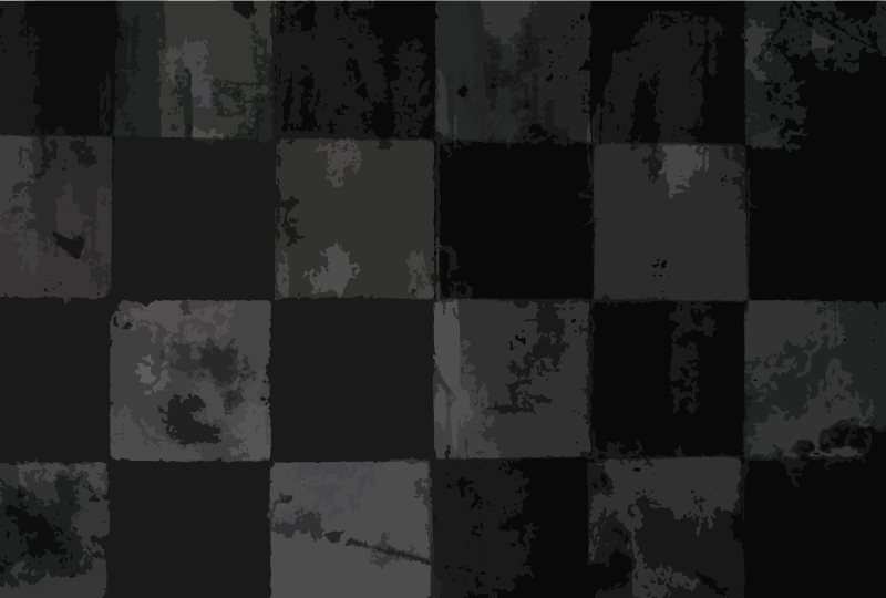 Tapete vinílico azulejos layout xadrez - TenStickers