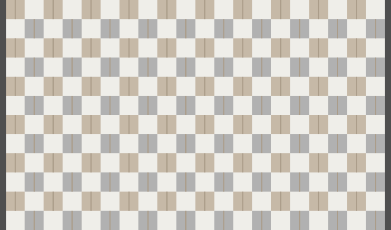 Tapete quadrado creme de vinil nórdico estilo nórdico - TenStickers