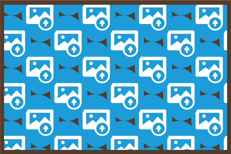 Tapete de rosto personalizado tapete personalizado - TenStickers