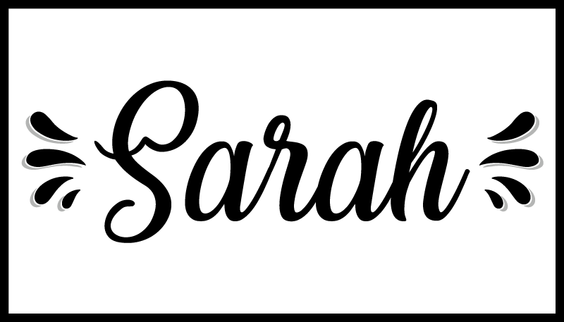 Tapete vinílico sala de estar preto e branco - TenStickers