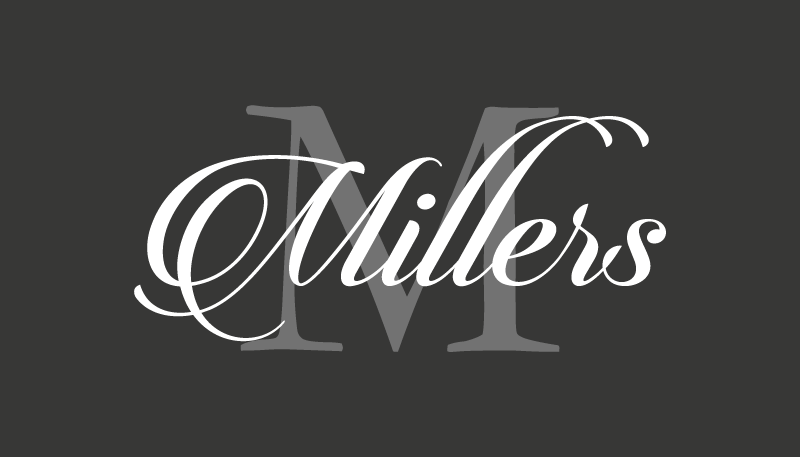 Tapete vinílico quarto elegante personalizado e inicial - TenStickers