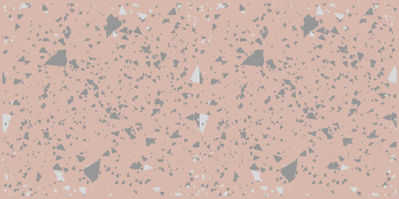 Tapete de textura terrazzzo rosa e cinza - TenStickers