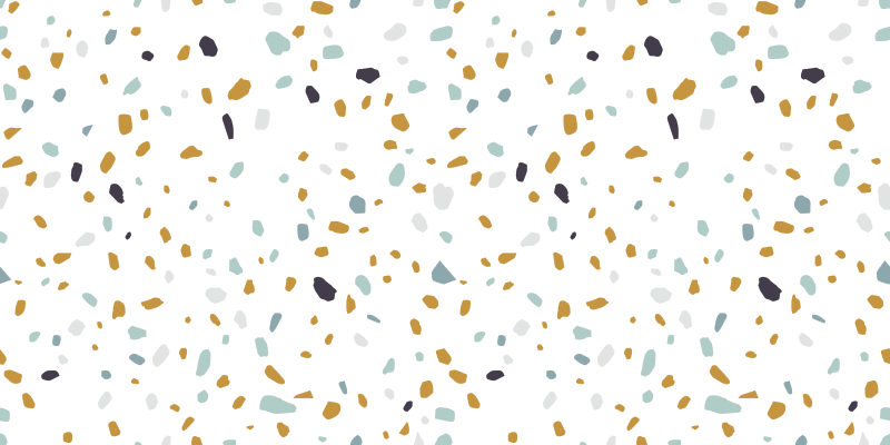 Tapete de textura terrazzo estilo nórdico - TenStickers