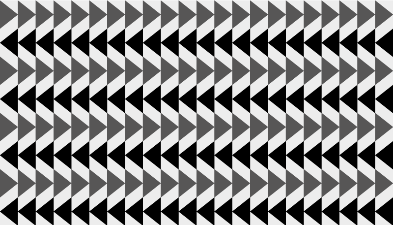 Tapete vinílico geométricas padrão triangular cinza - TenStickers