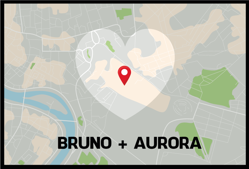 Tapete personalizado de ubicação do google maps - TenStickers
