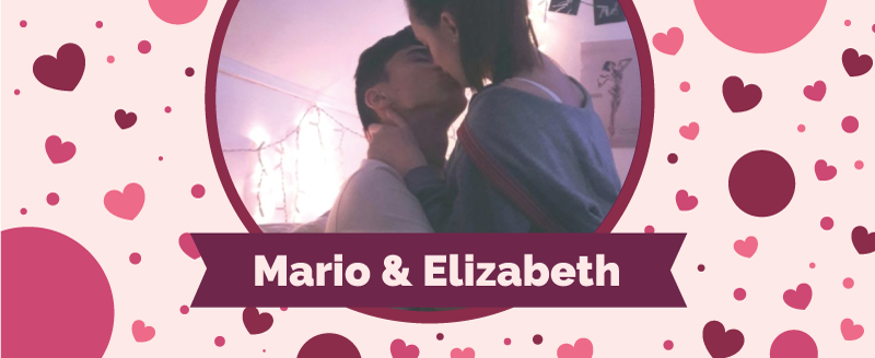 Tapete vinílico quarto foto de amor personalizada - TenStickers