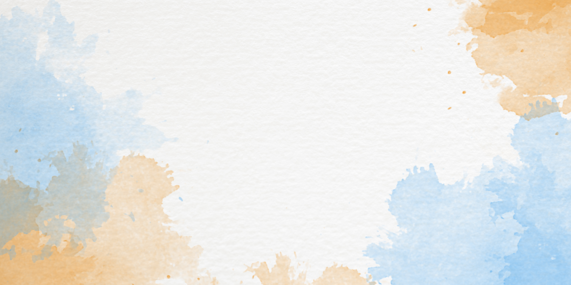 Tapete vintage aquarelas pintadas à mão - TenStickers