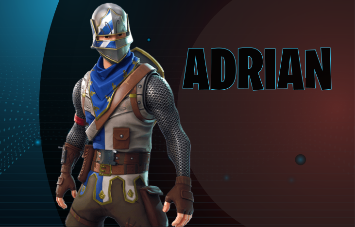 Tapete vinílico juvenil personagem heróico do jogo - TenStickers