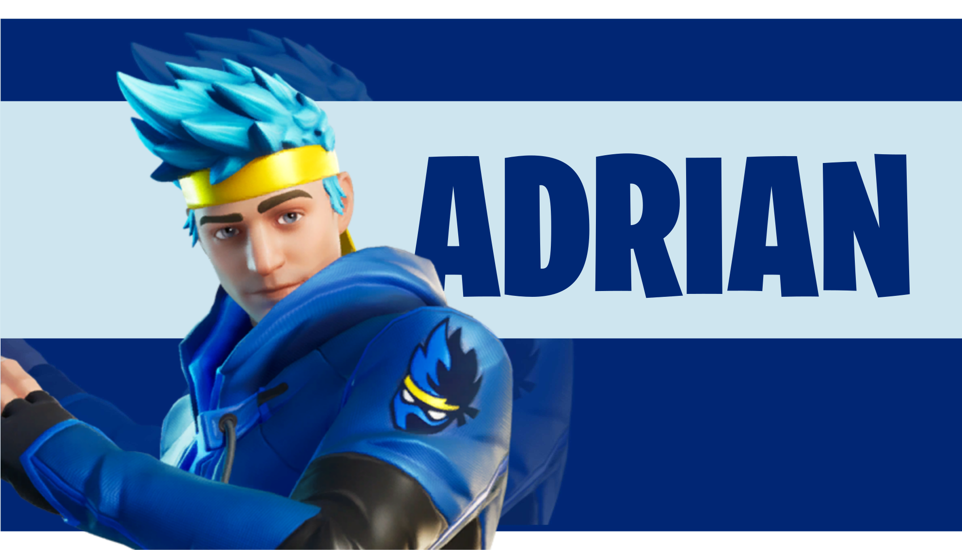 Tapete vinílico com nome personalização de personagem gamer - TenStickers