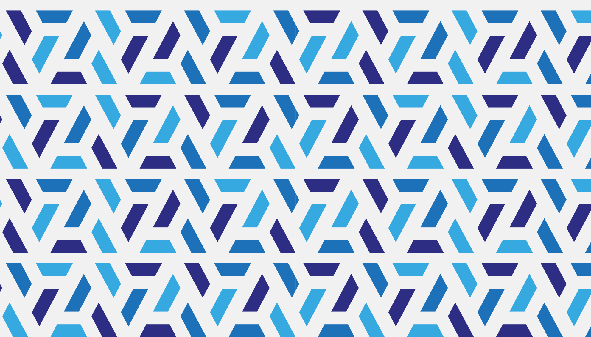 Tapete vinílico geométricas formas padronizadas em azul - TenStickers