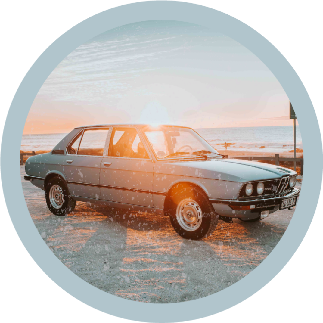 Tapete de vinil vintage 3. 0 bmw - TenStickers