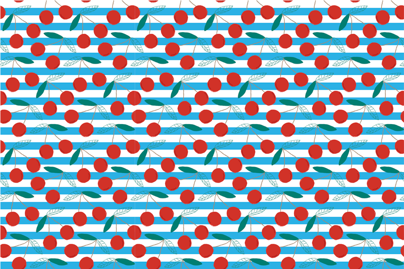 Tapete vinílico cozinha exibição de flores de cerejeira - TenStickers