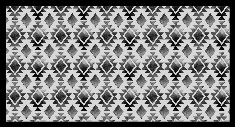 Tapete vinílico moderno estilo de padrão geométrico - TenStickers