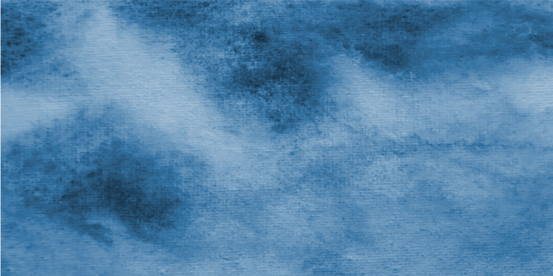 Elegante tapete em vinil retangular aquarela de textura azul - TenStickers