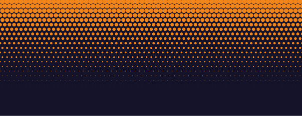 Tapete vinílico juvenil padrão de pontos de gradiente - TenStickers