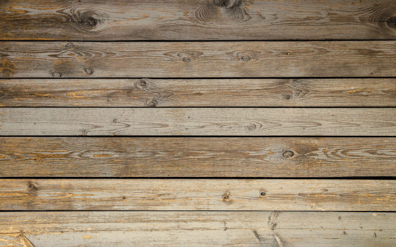 Tapete vinílico madeira superfície rústica - TenStickers