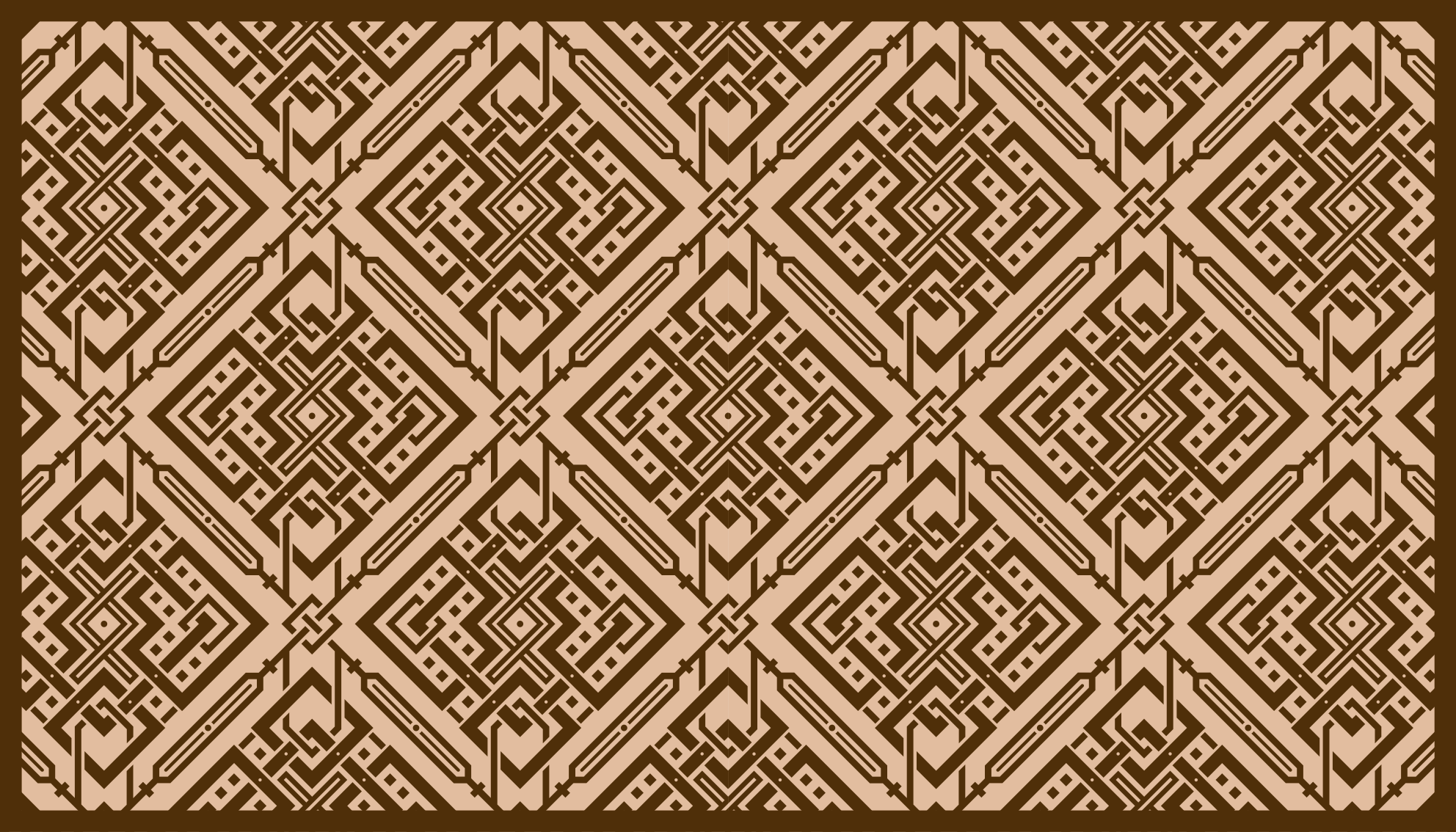 Tapete vinílico sala de estar elemento geométrico elegante - TenStickers